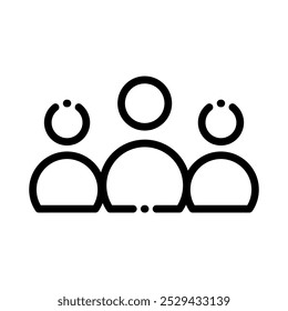 Group simple icons vector illustration