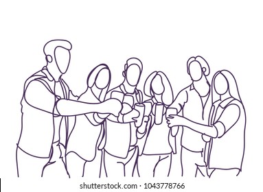 Friend Sketch Hd Stock Images Shutterstock