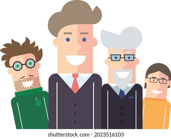 Un grupo de especialistas. Equipo del proyecto.