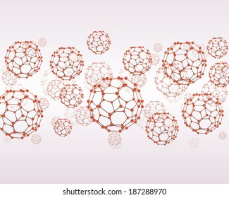 Group spherical molecular bonds in the vector