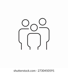 Gruppe Team Symbol Zeichen Vektor