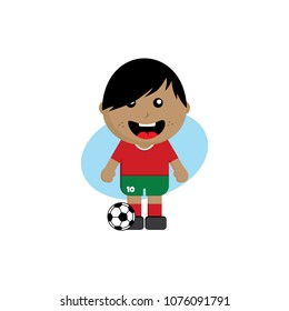 group team soccer tournament vector art