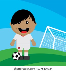 group team soccer tournament vector art
