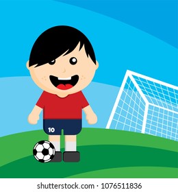 group team soccer tournament vector art