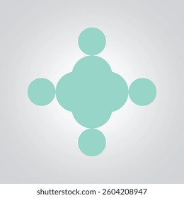 Group of User Icon a sign of avatar in farozi color with a silver abstract background