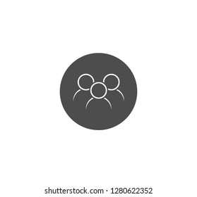 Group of users icon . vector . EPS 10