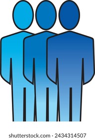 group vector design. group logo vector design. group icon vector design