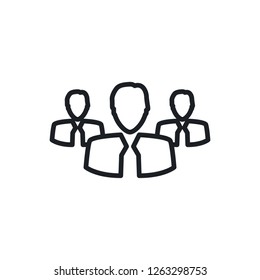 group vector icon