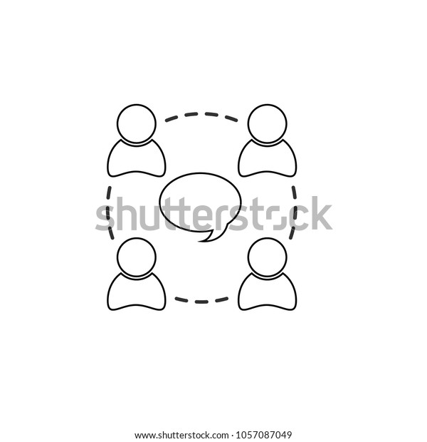 Group Vector Icon Stock Vector (Royalty Free) 1057087049 | Shutterstock