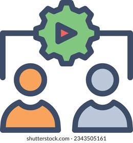 Gruppe Vektorgrafik auf transparentem Hintergrund.Premium-Qualität symmbols.Stroke Vektorsymbol für Konzept und Grafikdesign. 

