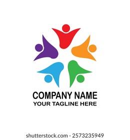Group Vector Logo Design Template,