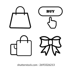 a group of verities icon design
