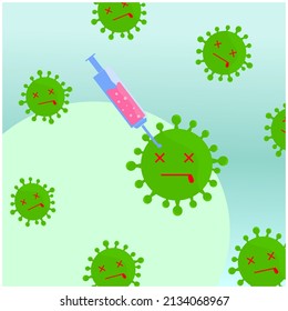 Group of virus killed by single syringe of drug.