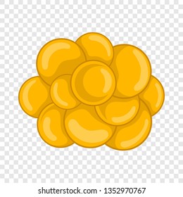 Group of viruses icon in cartoon style on a background for any web design 