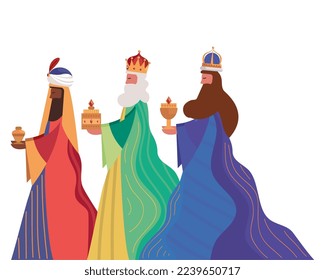group of wize men characters