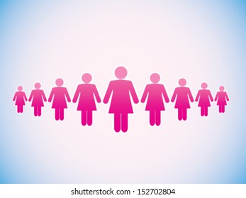 A Group Of Woman