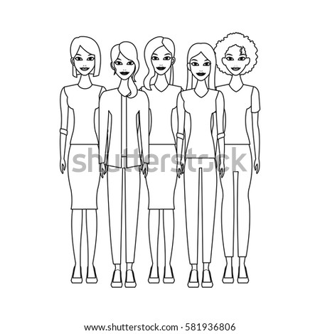 group of women 