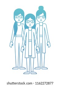 group of women characters