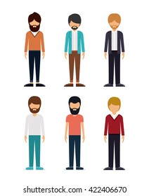 group of young men design 