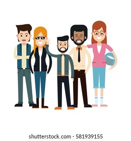 group of young people
