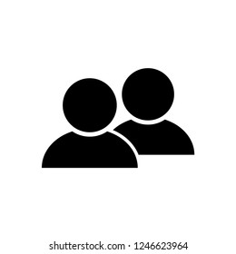 Grouping people illustration icons vector.