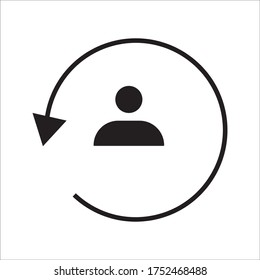 Groupe Gente Ilustration Icon Vector en fondo blanco