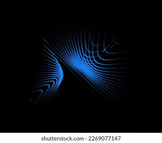 Groups of explosions and bursts of energy. Scattering galaxies, universes and stars. Gravitation curves trajectories. Sea of information. Net point forms space power fabric. Light receding surface.