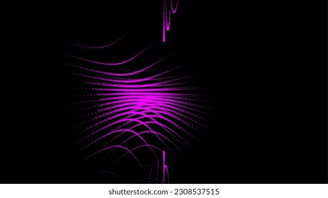 Groups of explosions and bursts of energy. Scattering galaxies, universes and stars. Gravitation curves trajectories. Sea of information. Net point forms space power fabric. Light receding surface.