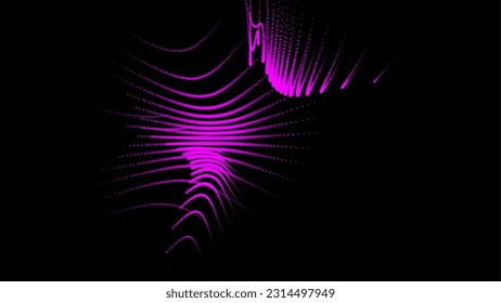 Groups of explosions and bursts of energy. Scattering galaxies, universes and stars. Gravitation curves trajectories. Sea of information. Net point forms space power fabric. Light receding surface.