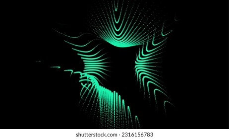 Groups of explosions and bursts of energy. Scattering galaxies, universes and stars. Gravitation curves trajectories. Sea of information. Net point forms space power fabric. Light receding surface.