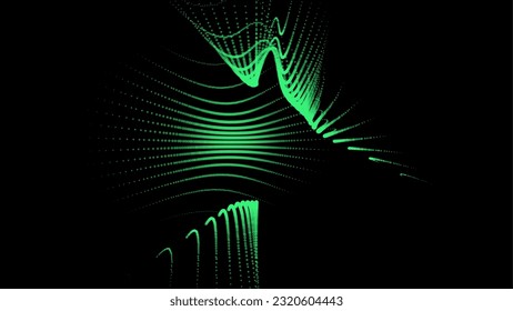 Groups of explosions and bursts of energy. Scattering galaxies, universes and stars. Gravitation curves trajectories. Sea of information. Net point forms space power fabric. Light receding surface.