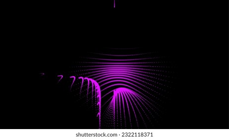 Groups of explosions and bursts of energy. Scattering galaxies, universes and stars. Gravitation curves trajectories. Sea of information. Net point forms space power fabric. Light receding surface.