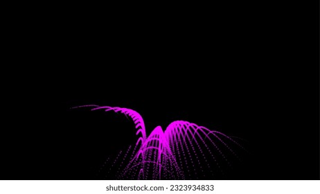 Groups of explosions and bursts of energy. Scattering galaxies, universes and stars. Gravitation curves trajectories. Sea of information. Net point forms space power fabric. Light receding surface.