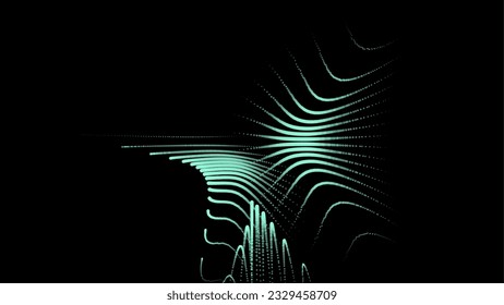 Groups of explosions and bursts of energy. Scattering galaxies, universes and stars. Gravitation curves trajectories. Sea of information. Net point forms space power fabric. Light receding surface.