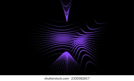 Groups of explosions and bursts of energy. Scattering galaxies, universes and stars. Gravitation curves trajectories. Sea of information. Net point forms space power fabric. Light receding surface.