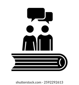 Groups – People with a Book Representing Community and Shared Learning