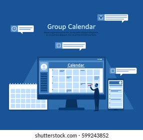 Groupware illustration