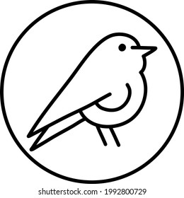 Grouse bird, illustration, on a white background.