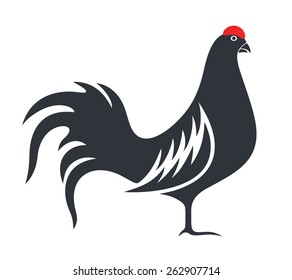 Grouse. Vector illustration