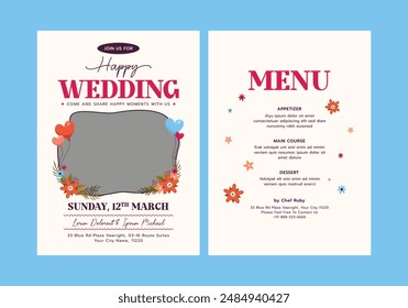 Grovey Wedding Invitation Template, Wedding Invites, save the date, Birthday Invites, Video Invites, E-Cards.