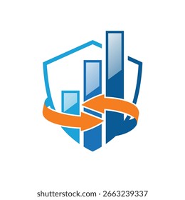 Crece el estilo moderno del logotipo abstracto