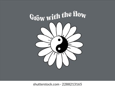 grow with the flow daisy ying yang 