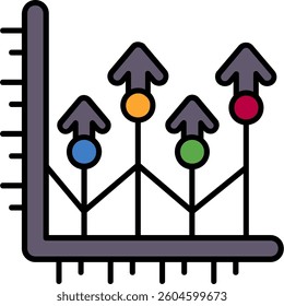 Grow up Line vector Icon Design