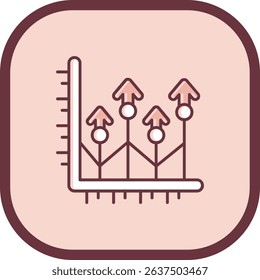 Grow up Line vector Icon Design