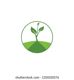 GROW UP logo design
