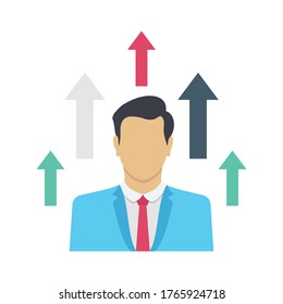 
Grow up vector icon which can easily modify or edit
