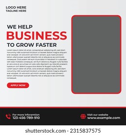 Grow your business with Creative and Unique Social media post design