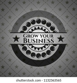 Grow your Business dark badge