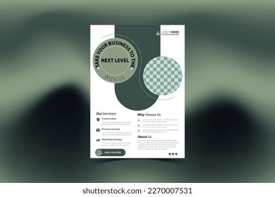 Grow your business with this flyer design. use this flyer for your business growth and advertisement.