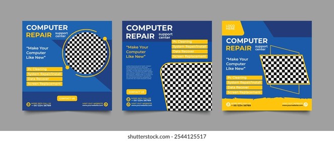 Expanda sua empresa usando nosso design de post nas mídias sociais